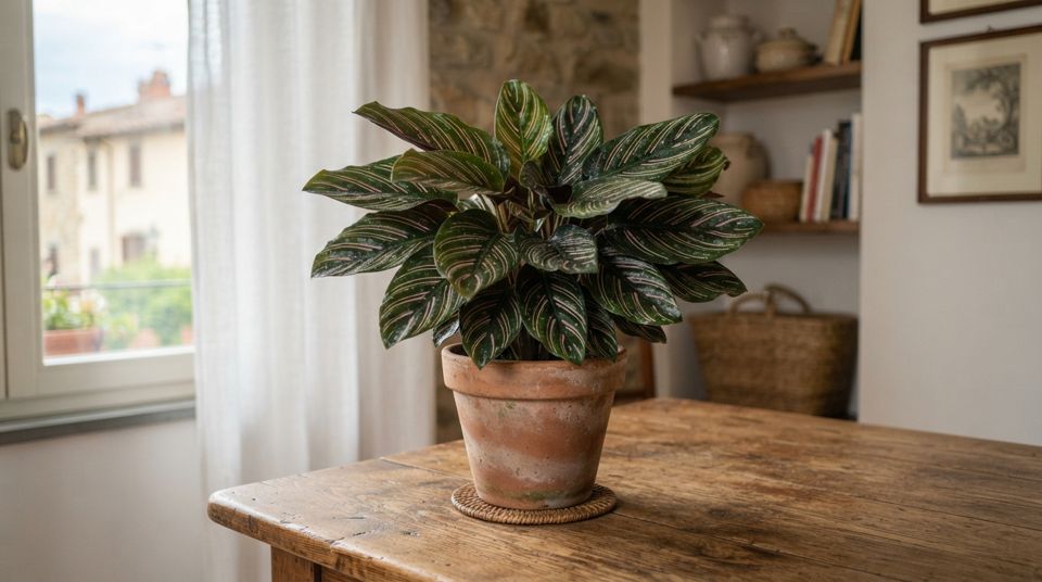 Calathea: perché le foglie si arricciano e come rimediare