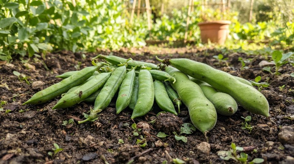 Fave e piselli: i segreti della semina per un raccolto primaverile anticipato
