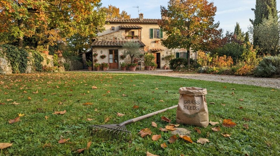 Il prato in autunno: arieggiatura, risemina e concime
