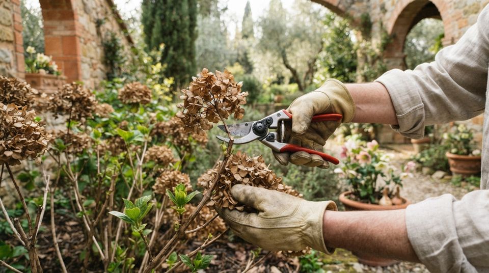 Ortensie: quando potarle (e quando è meglio non toccarle)