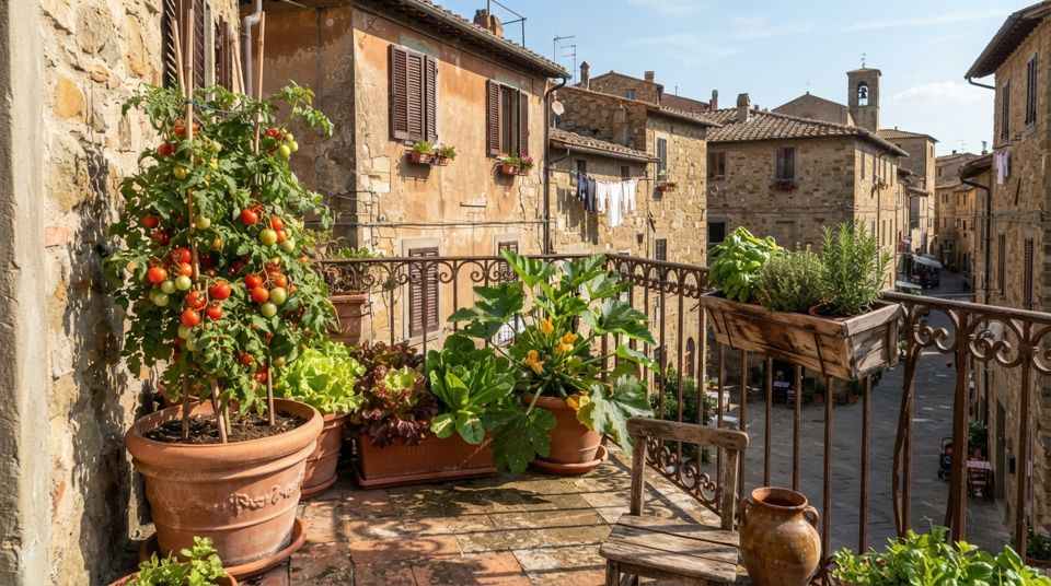 Orto sul balcone: 10 ortaggi facili in vaso