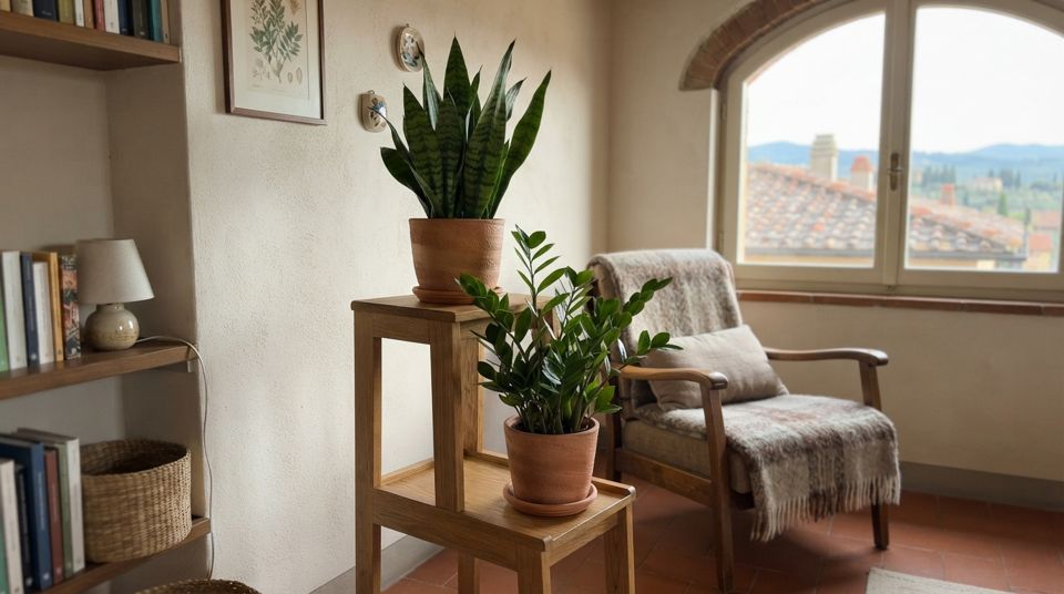 Sansevieria e zamioculcas: le piante che sopravvivono (quasi) a tutto