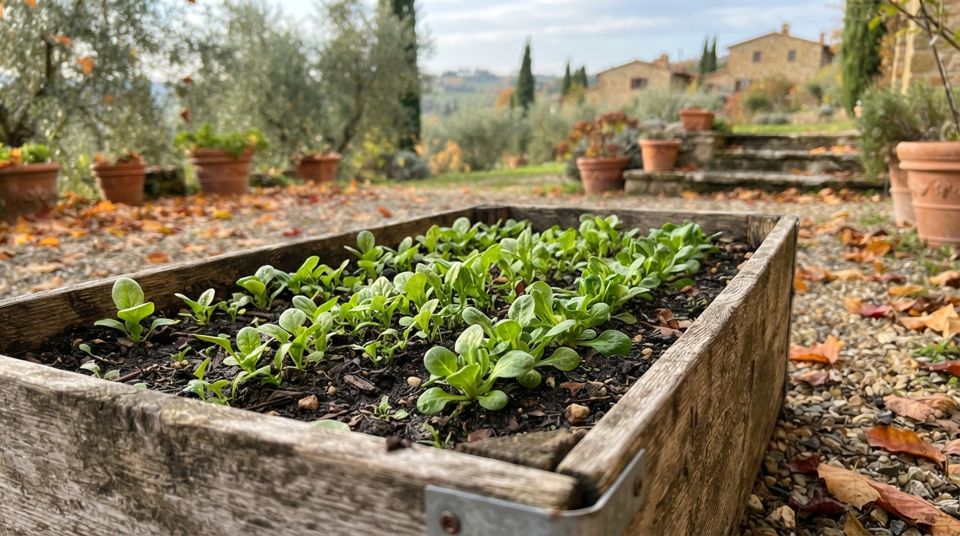Spinaci e valerianella: le semine veloci per raccogliere foglie tenere prima del gelo