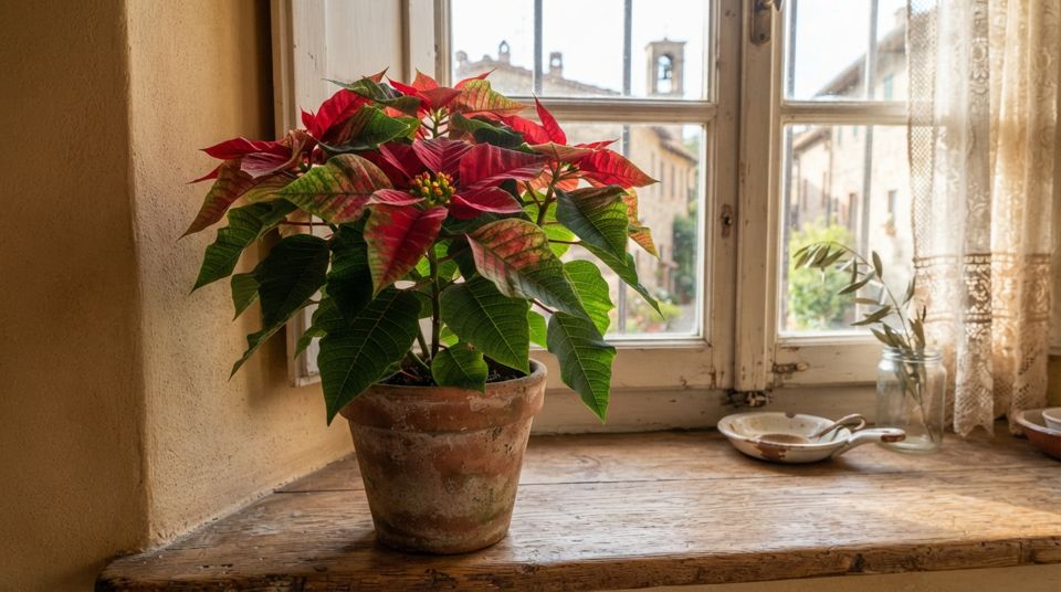 Stella di Natale: il trucco del buio per farla tornare rossa a dicembre