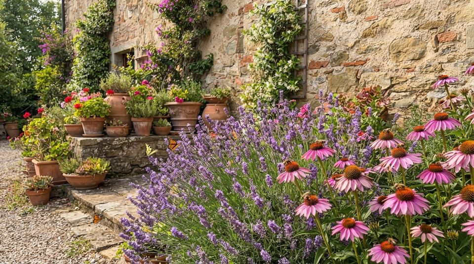 Un giardino per api e farfalle: piante e fioriture