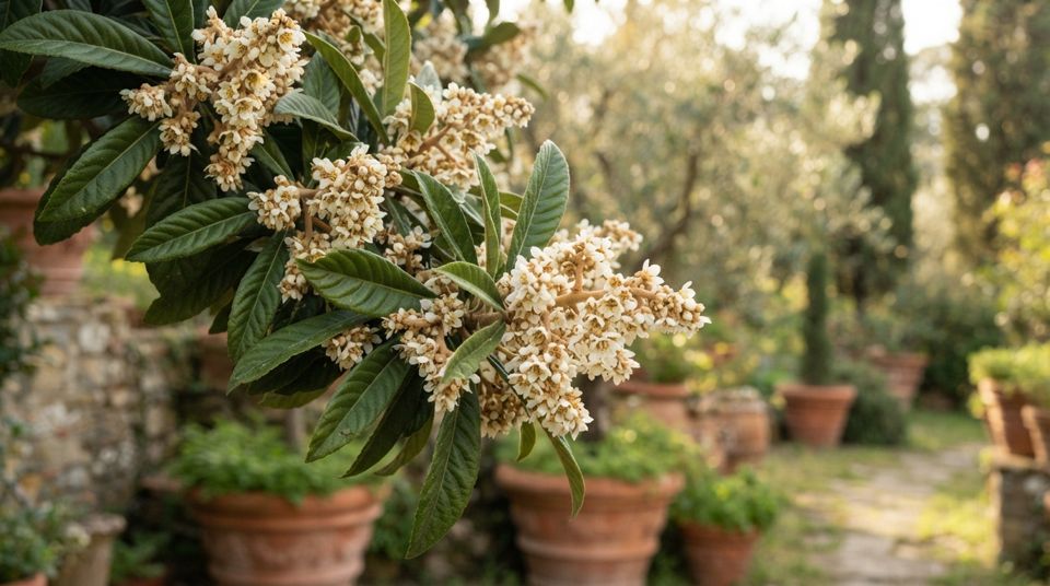 Nespolo del Giappone: come sostenere la fioritura autunnale per assicurarsi i frutti